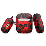 Halloween Red Skull Case/Cover for AirPods®