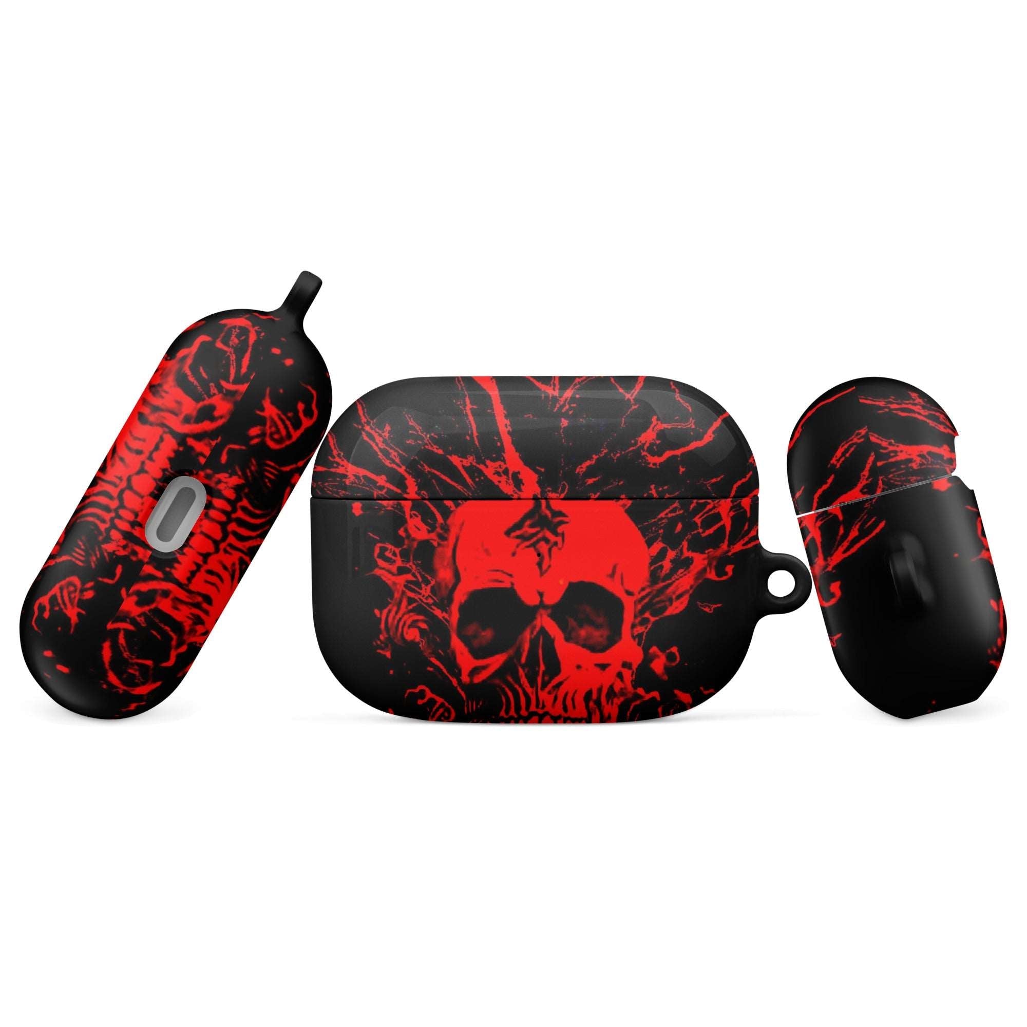 Halloween Red Skull Case/Cover for AirPods®