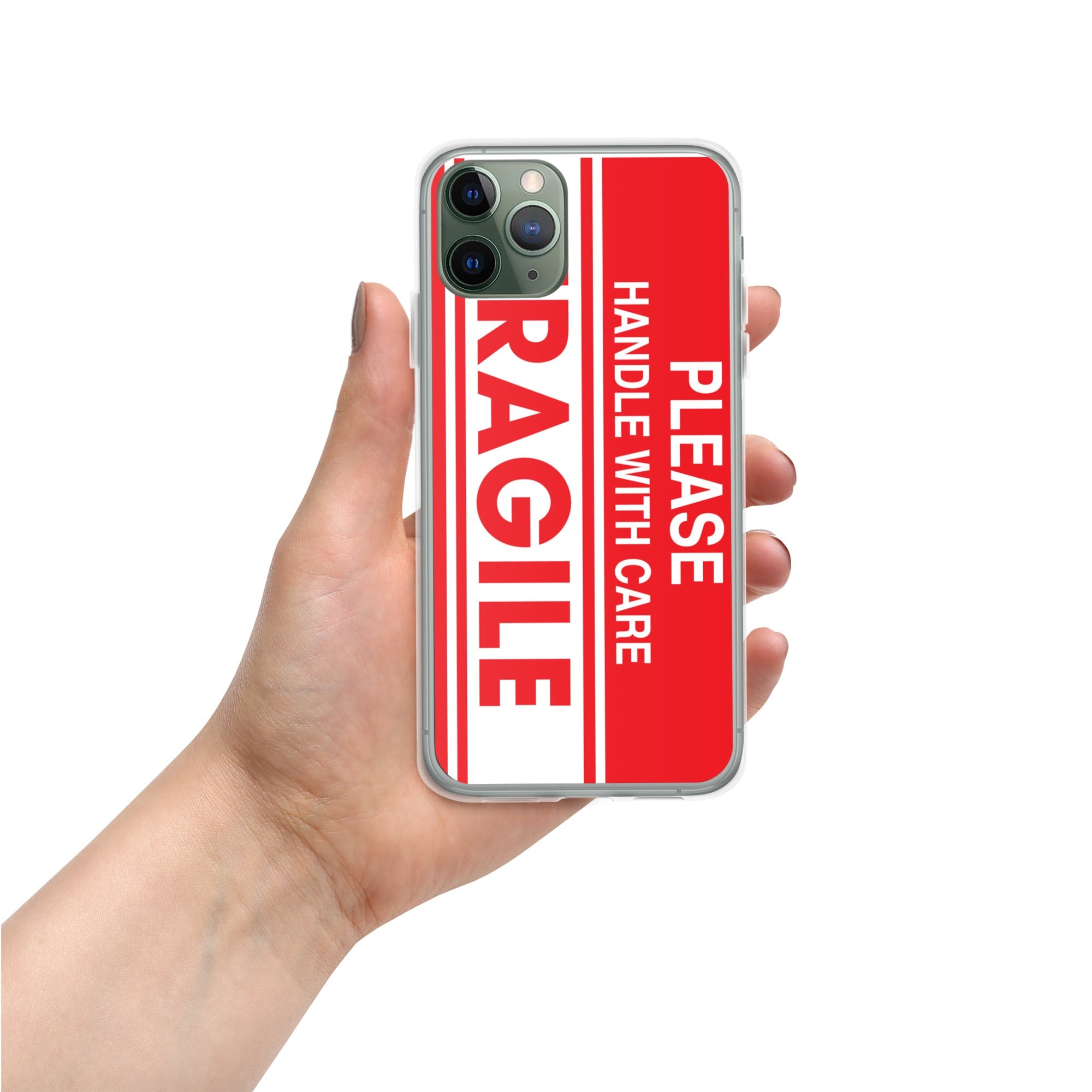 Fragile Clear Case/Cover for iPhone® - iPhone Lab Store