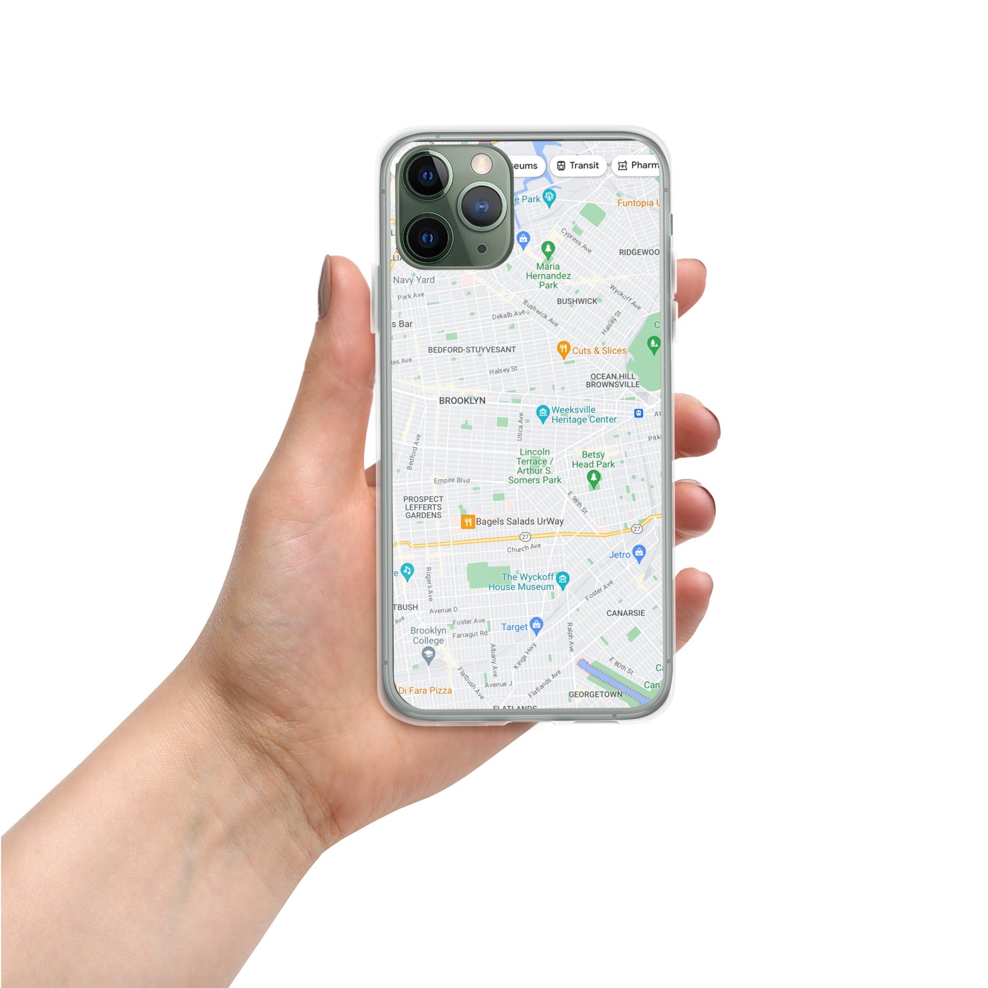 Maps Clear Case/Cover for iPhone® - iPhone Lab Store