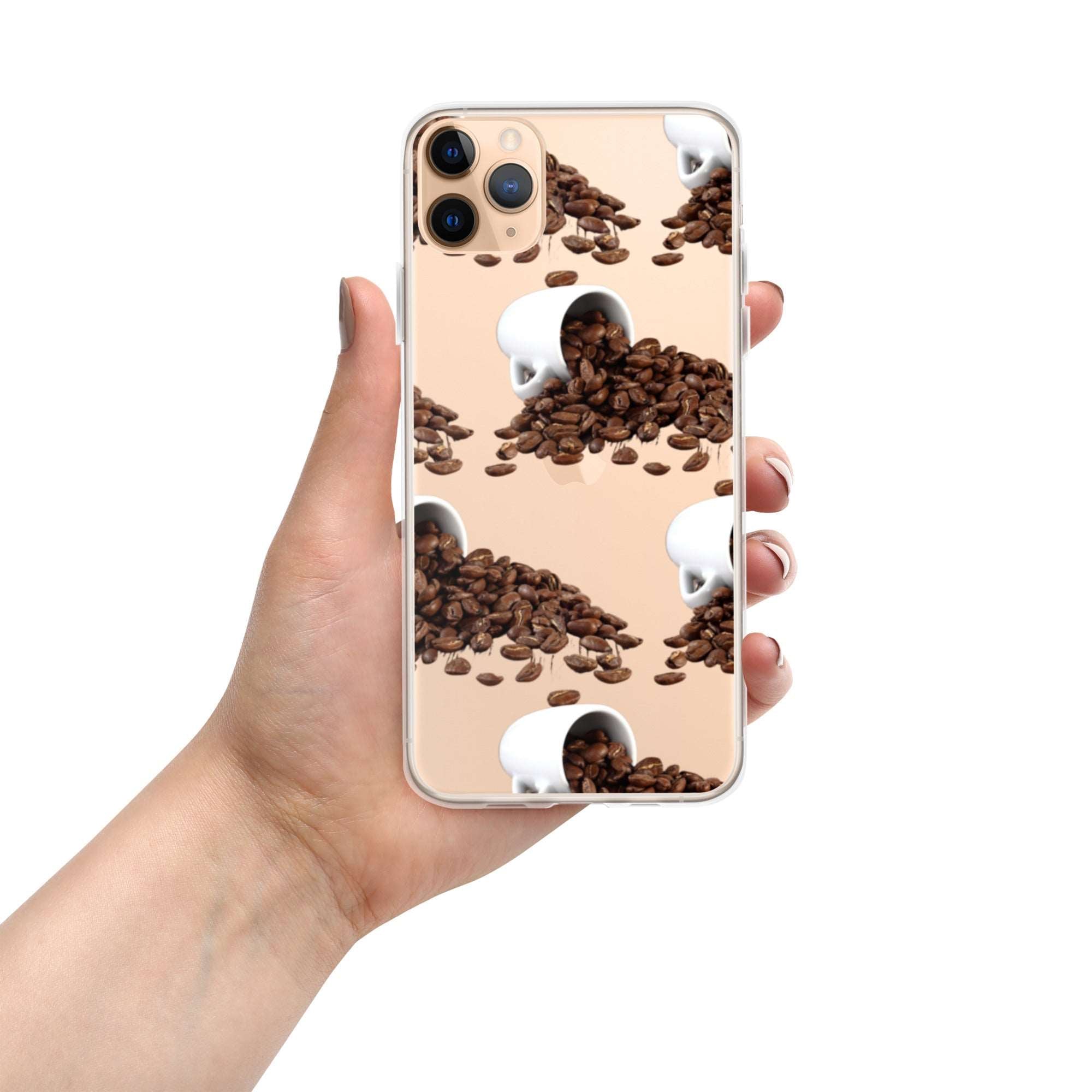 Coffee Clear Case/Cover for iPhone®