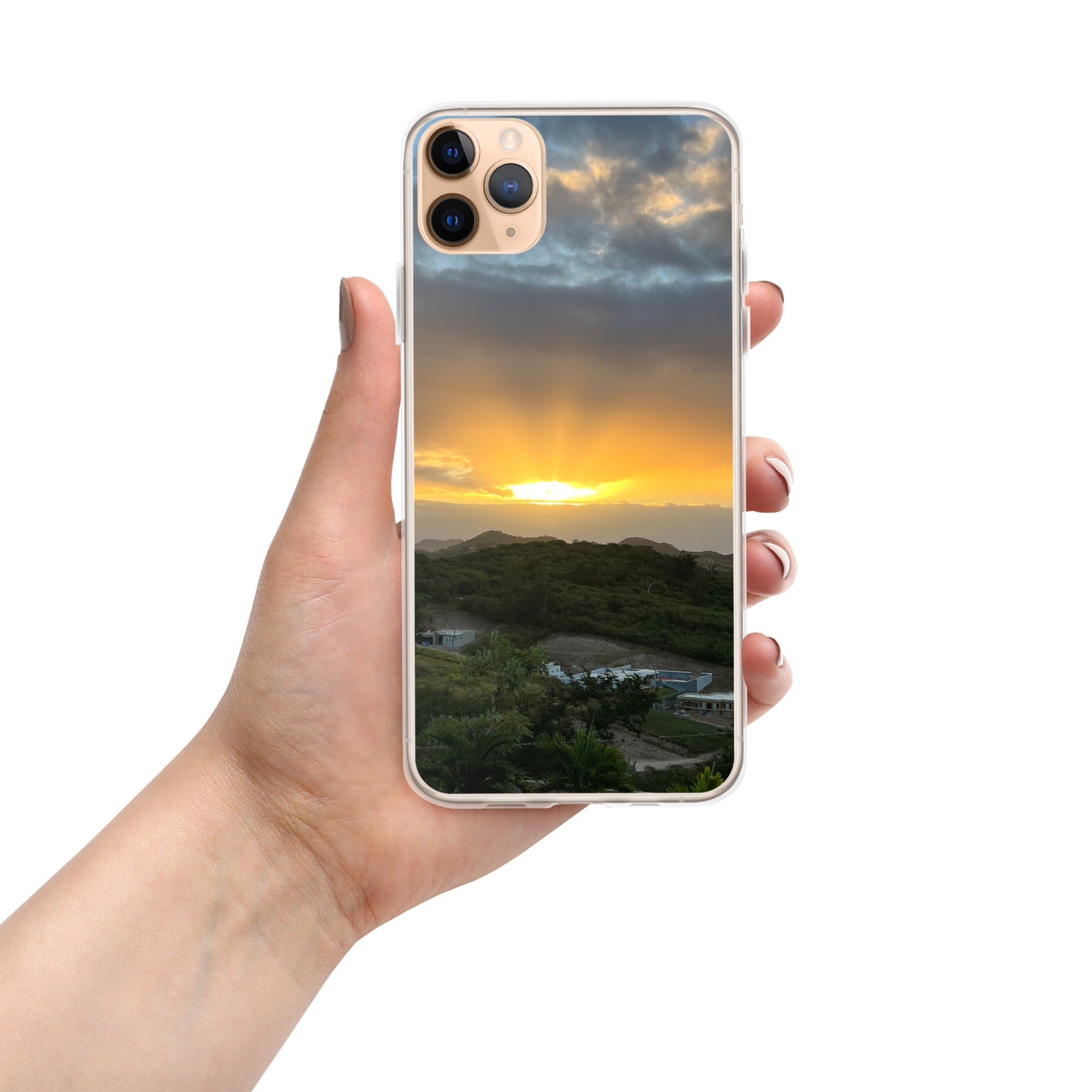 Sunset Clear Case/Cover for iPhone® - iPhone Lab Store