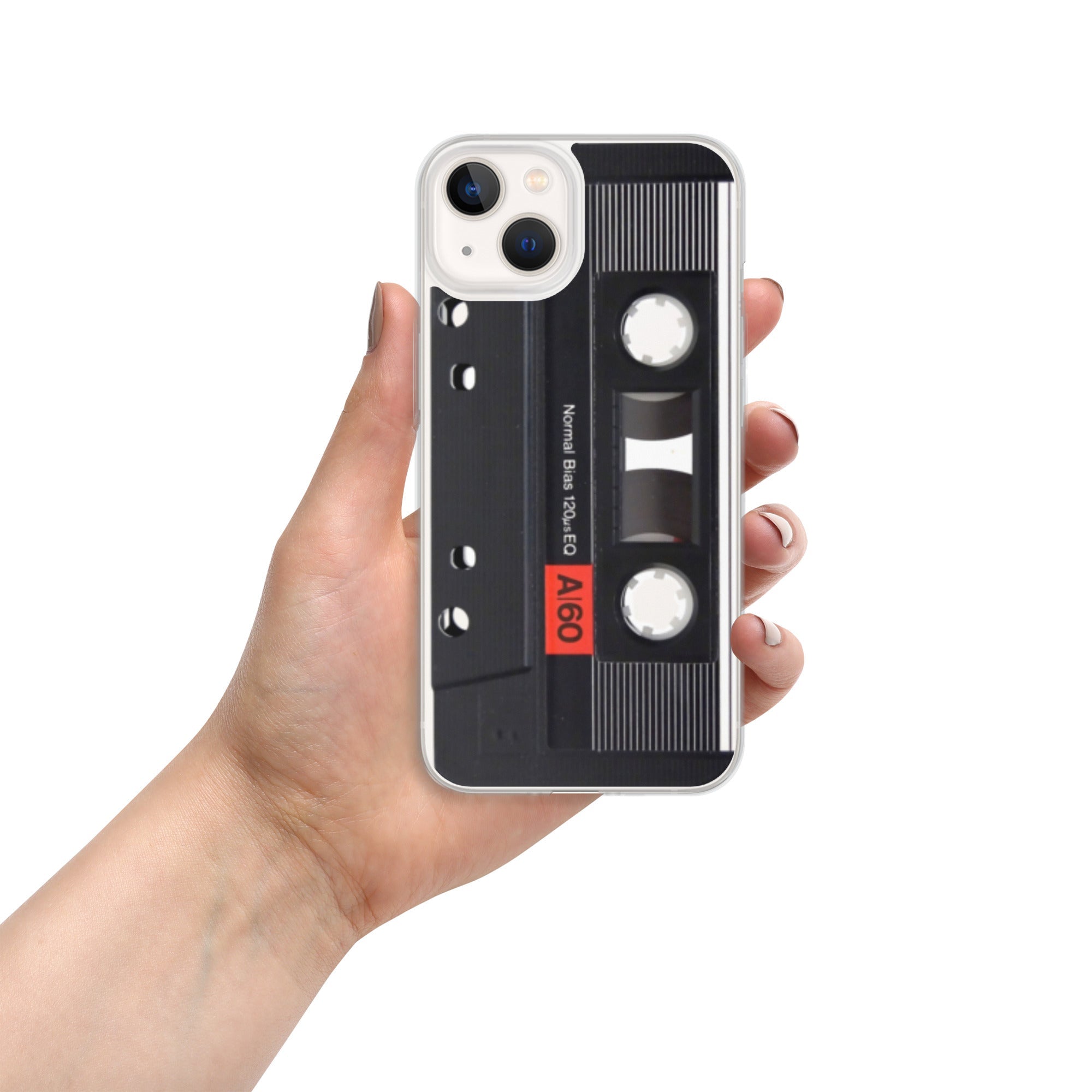 Retro Cassette Clear Case for iPhone®