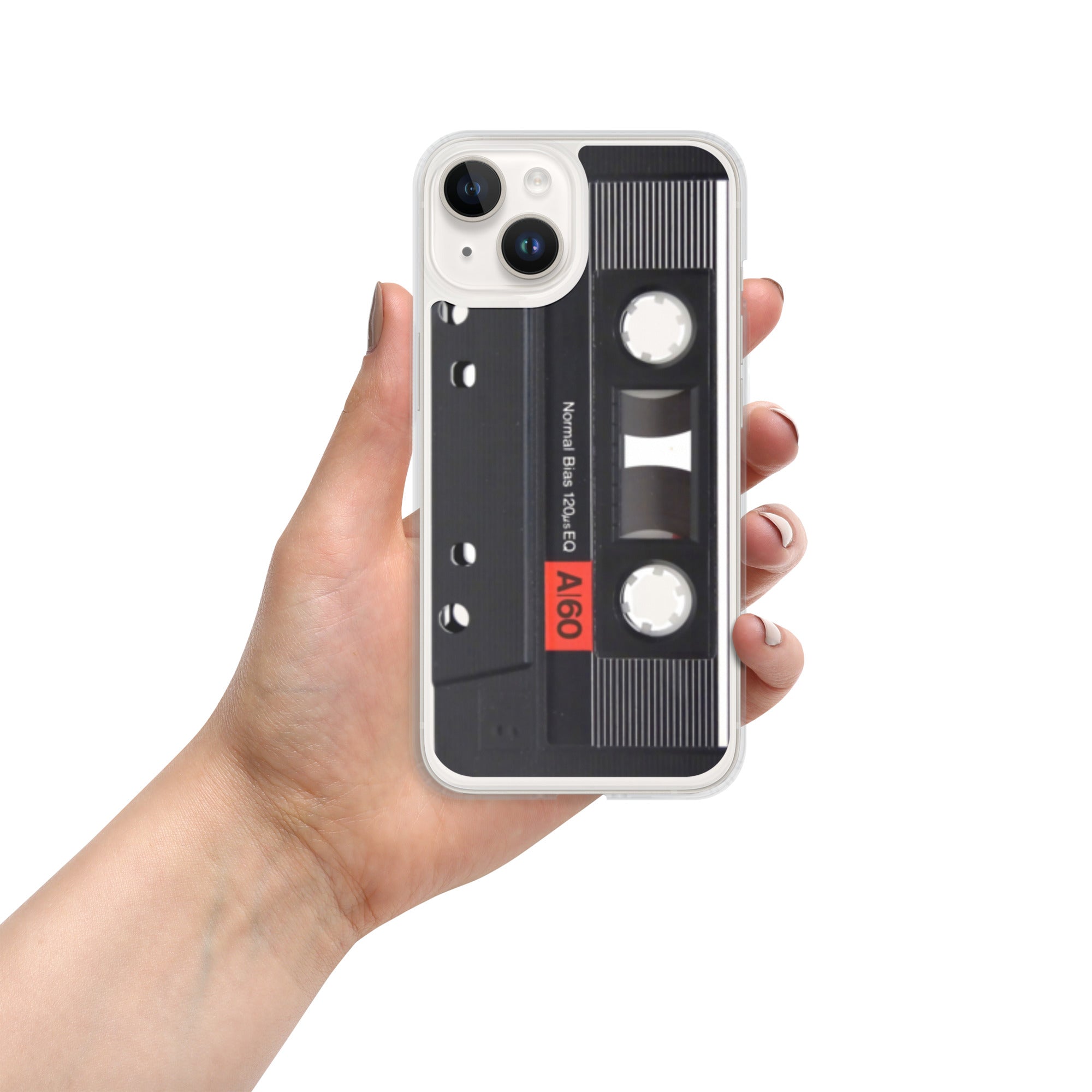 Retro Cassette Clear Case for iPhone® - iPhone Lab Store