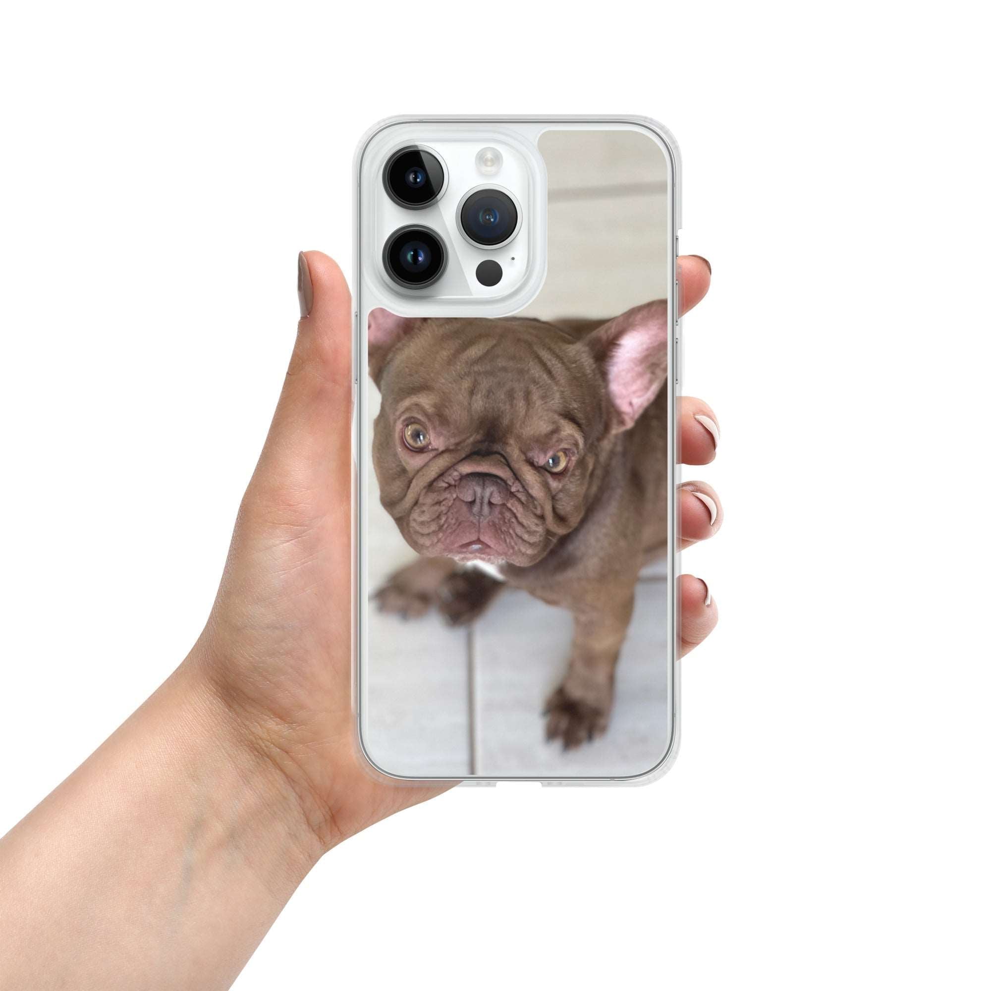 Frenchie Baco Clear/Cover Case for iPhone®