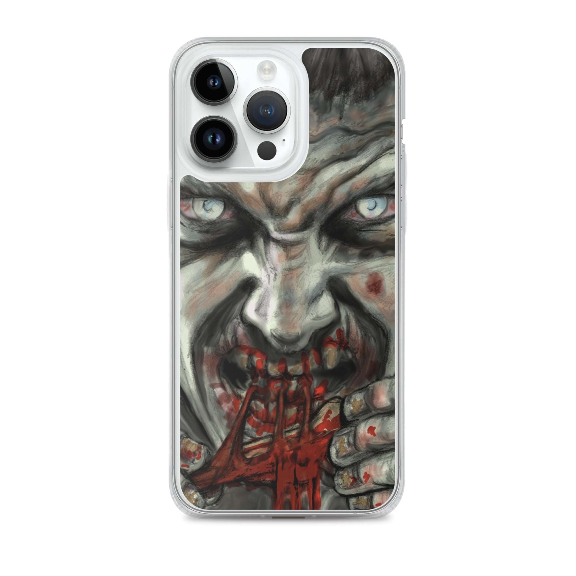 Halloween Zombie Clear Case/Cover for iPhone®