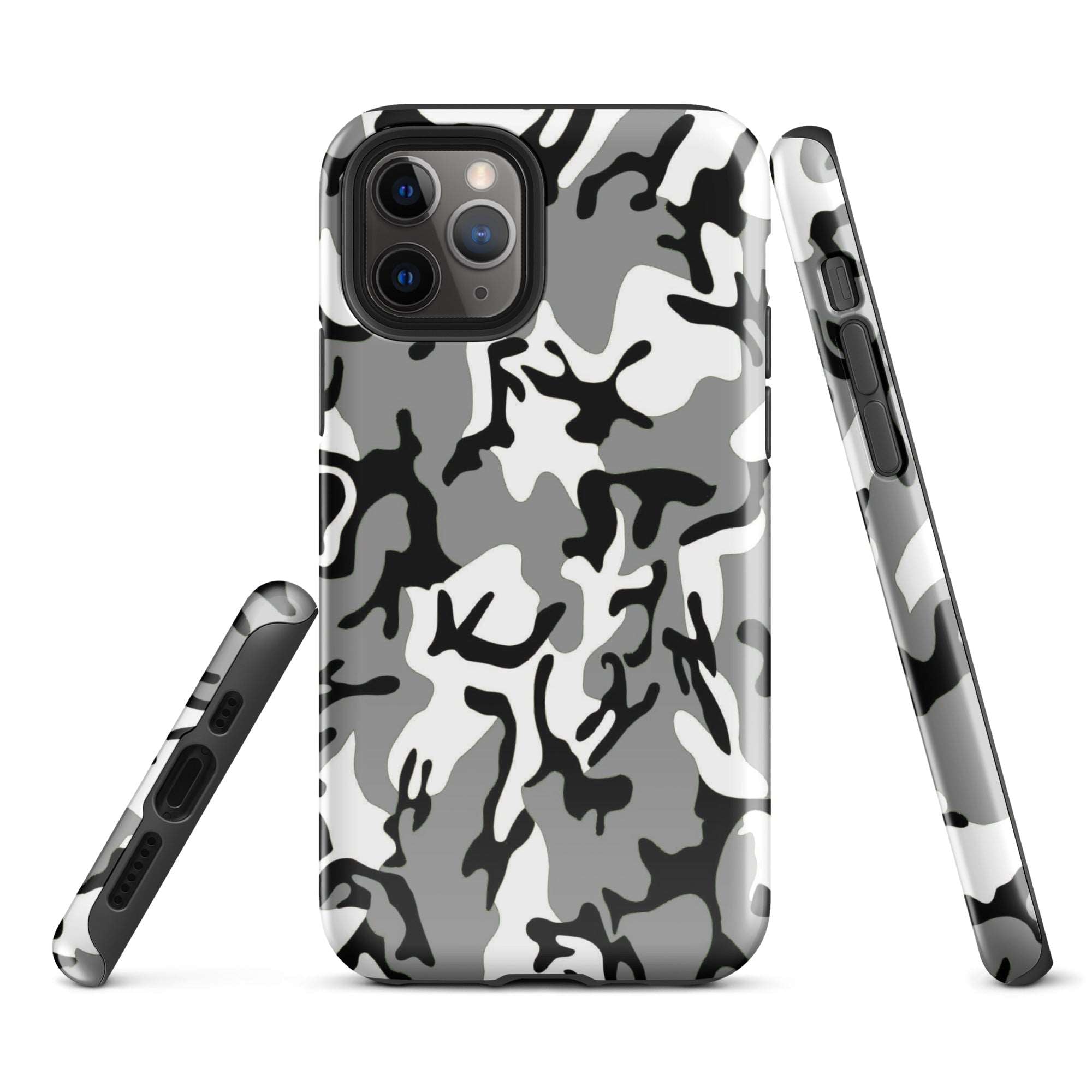 Militar Black and White Case/Cover for iPhone®
