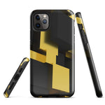 Black and Yellow Case/Cover for iPhone®