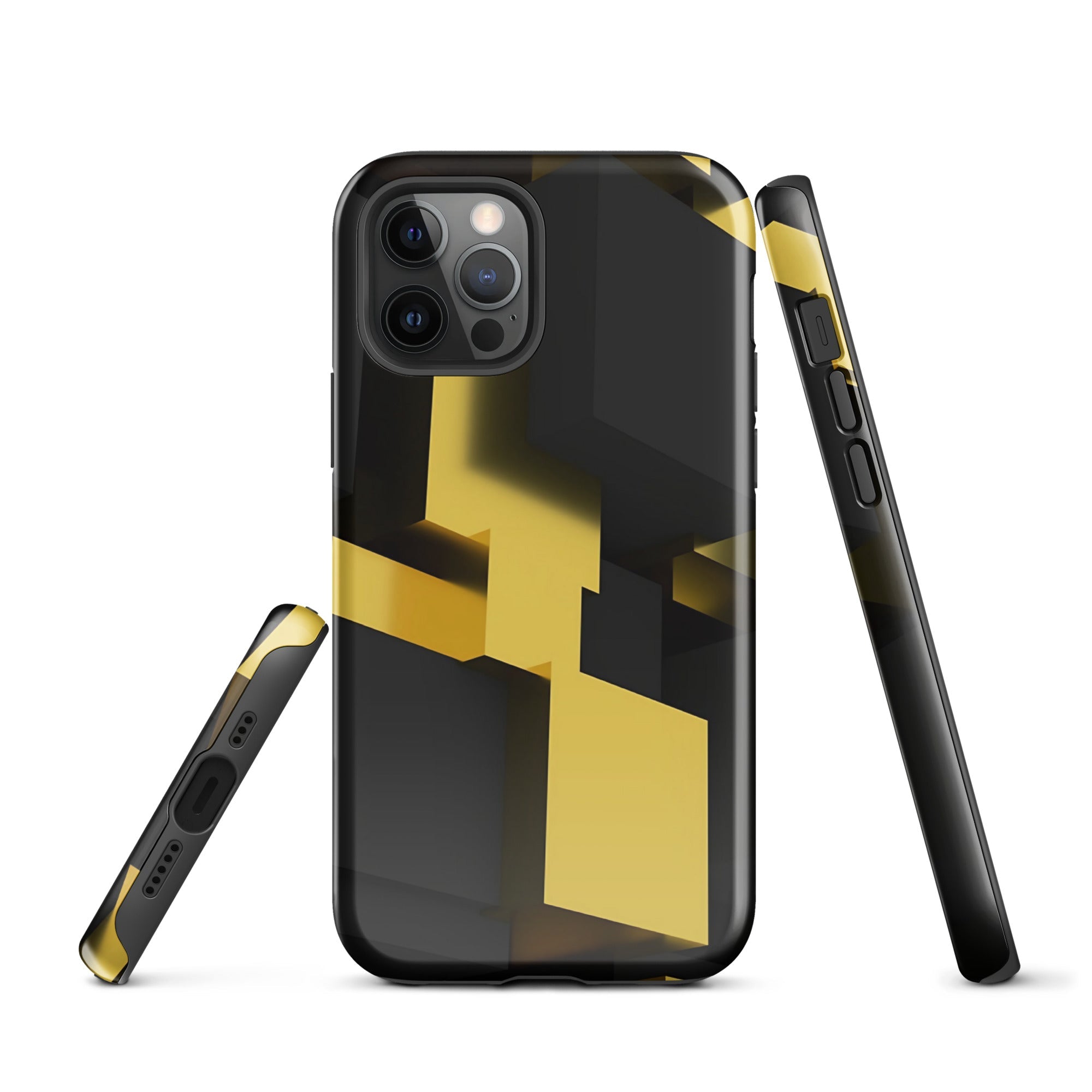 Black and Yellow Case/Cover for iPhone® - iPhone Lab Store