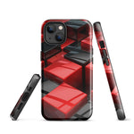 Black and Red Case/Cover for iPhone®