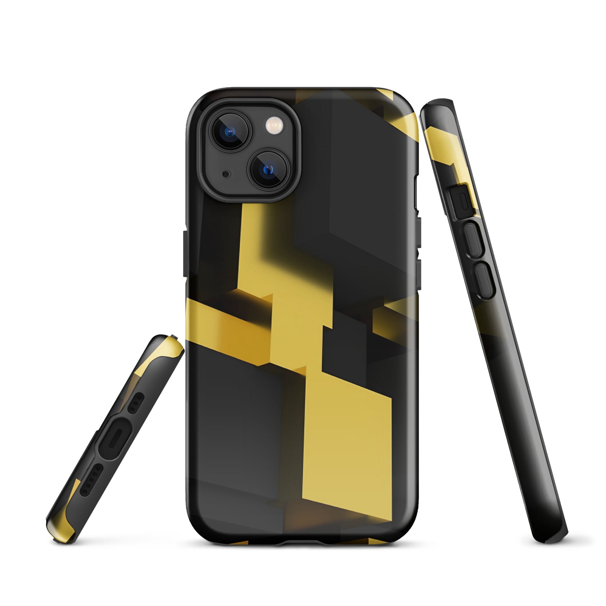Black and Yellow Case/Cover for iPhone® - iPhone Lab Store