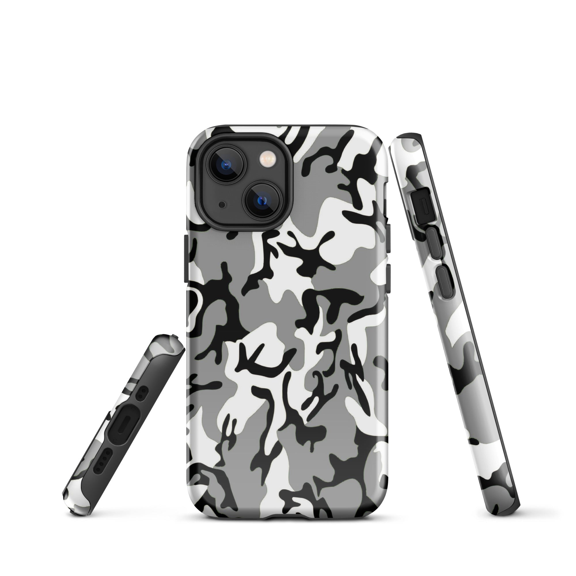 Militar Black and White Case/Cover for iPhone® - iPhone Lab Store