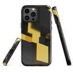 Black and Yellow Case/Cover for iPhone®