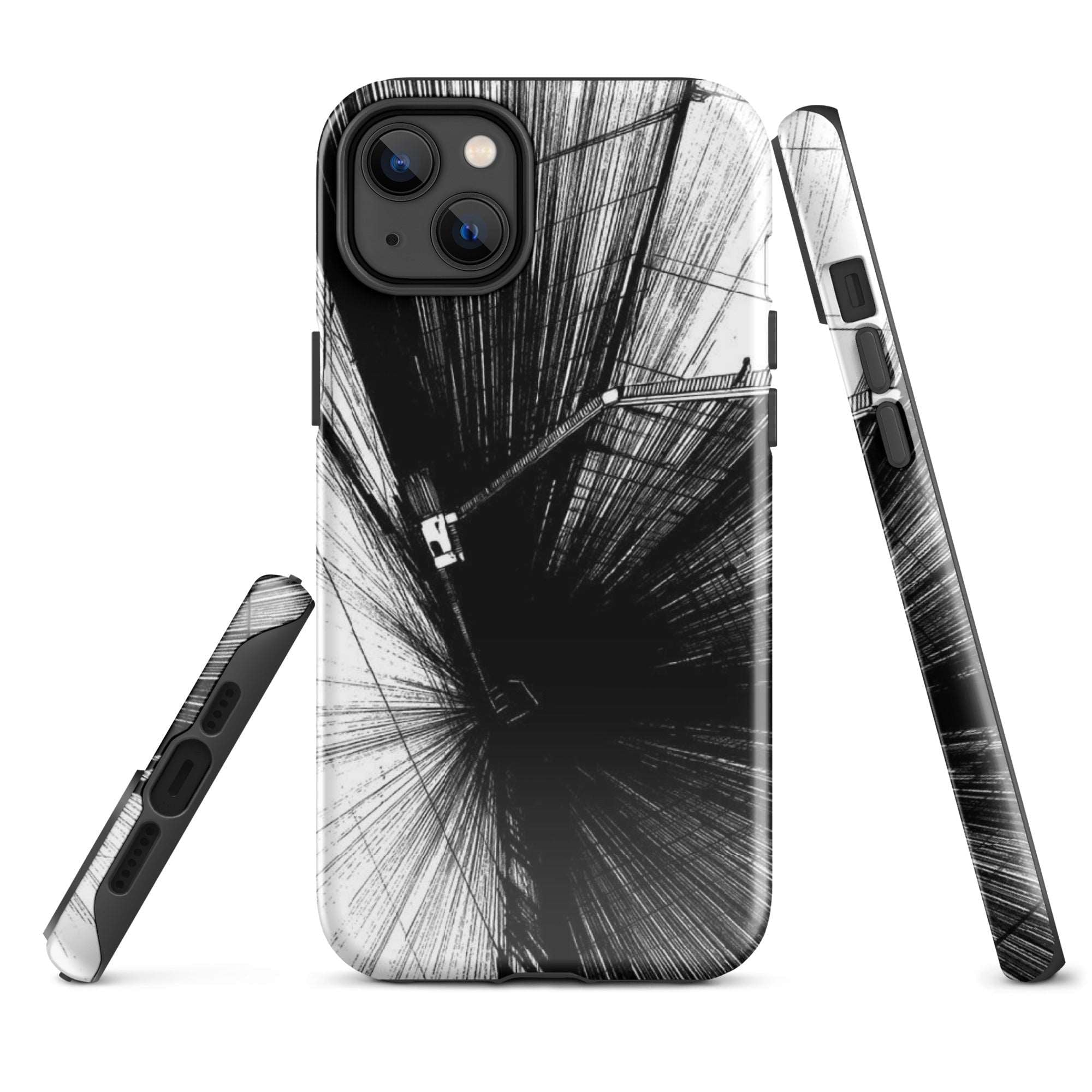 Black and White Case/Cover for iPhone®